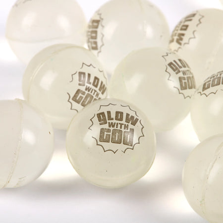 BOUNCING BALL GLOW WITH GOD GLOW 12 CT