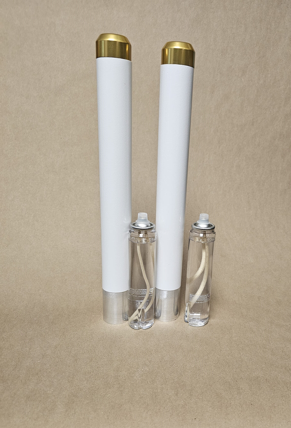 Disposable Liquid Fuel Candle Shells