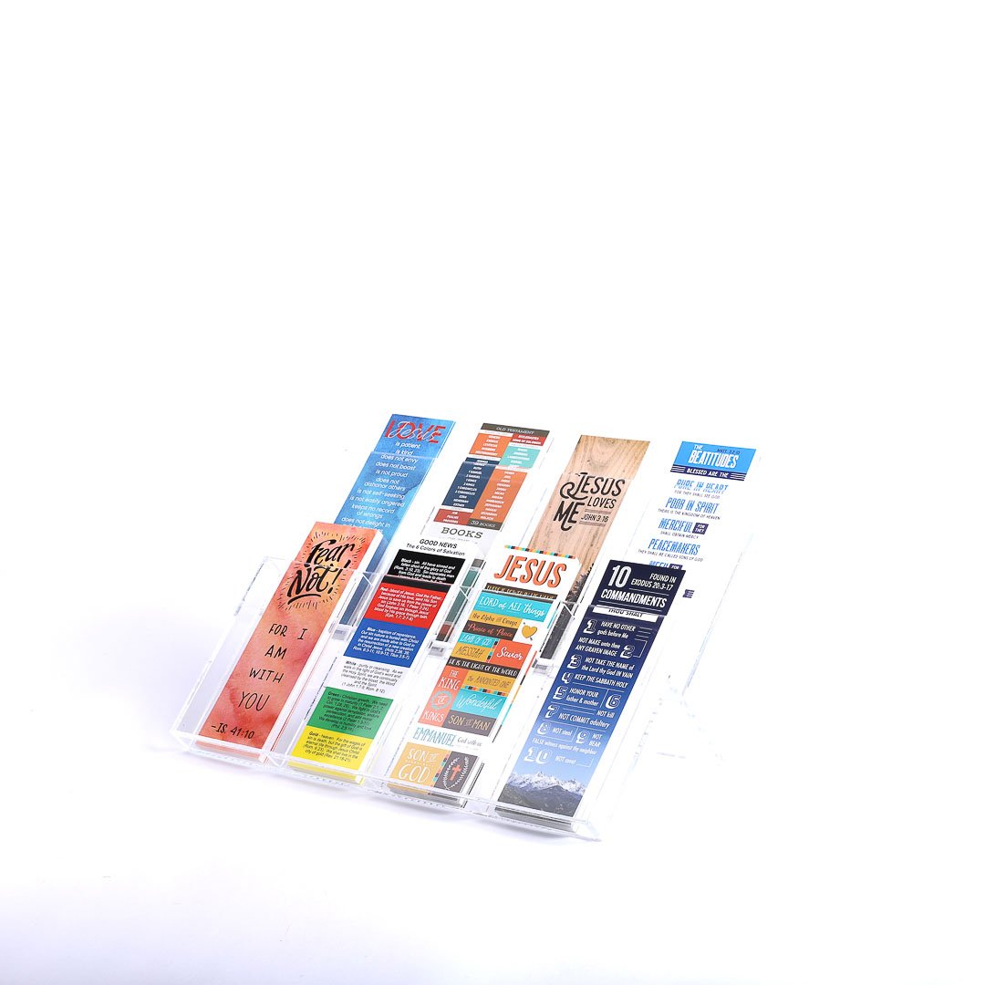 DISPLAY BOOKMARK ACRYLIC COUNTERTOP