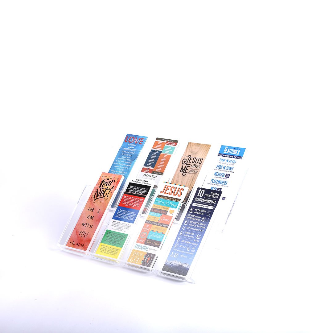 DISPLAY BOOKMARK ACRYLIC COUNTERTOP