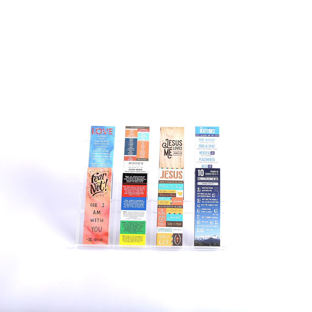 DISPLAY BOOKMARK ACRYLIC COUNTERTOP