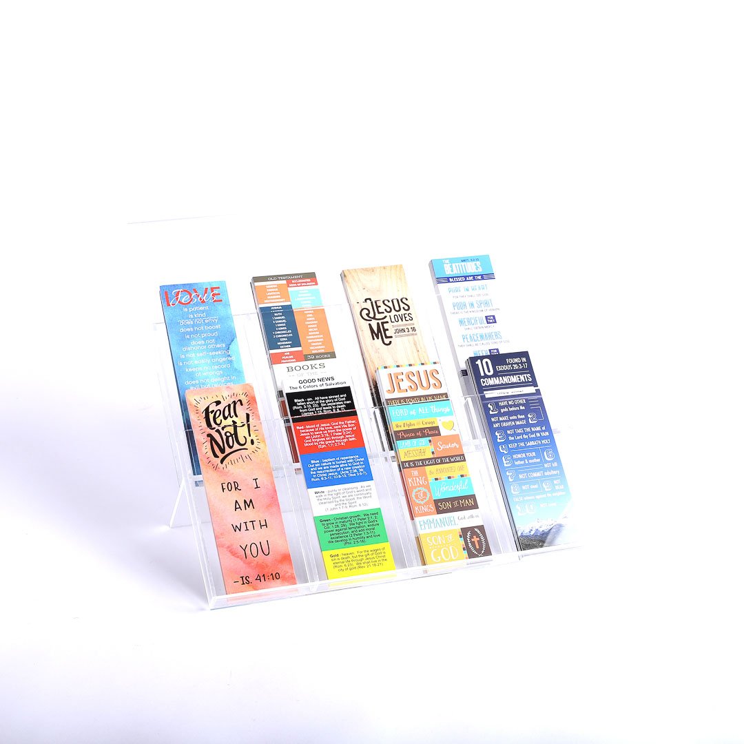 DISPLAY BOOKMARK ACRYLIC COUNTERTOP