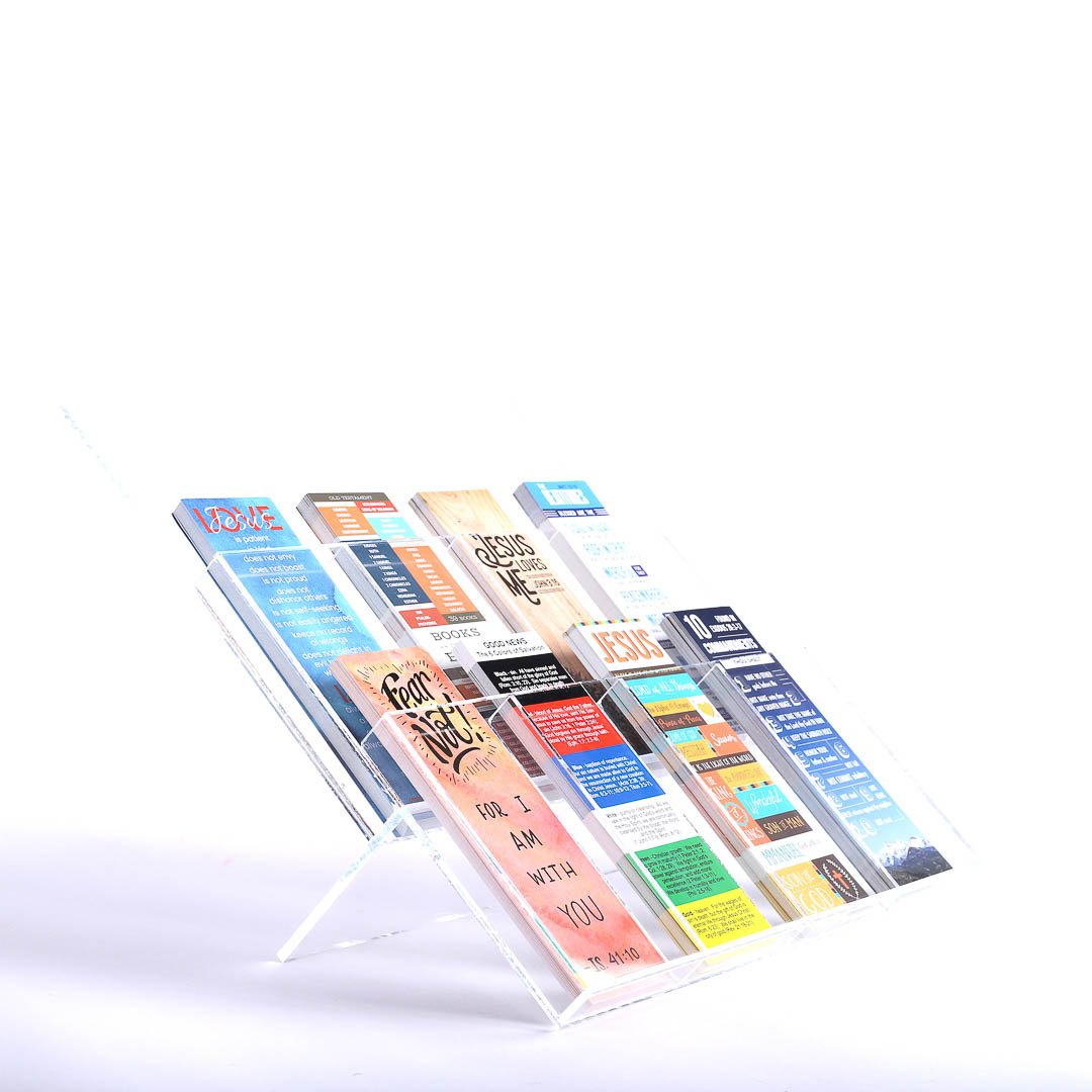 DISPLAY BOOKMARK ACRYLIC COUNTERTOP