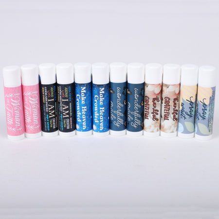 LIP BALM DISPLAY 2 EA OF 6 ASSORTMENT 12