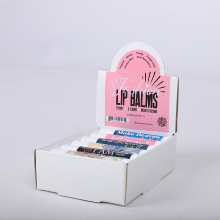 LIP BALM DISPLAY 2 EA OF 6 ASSORTMENT 12