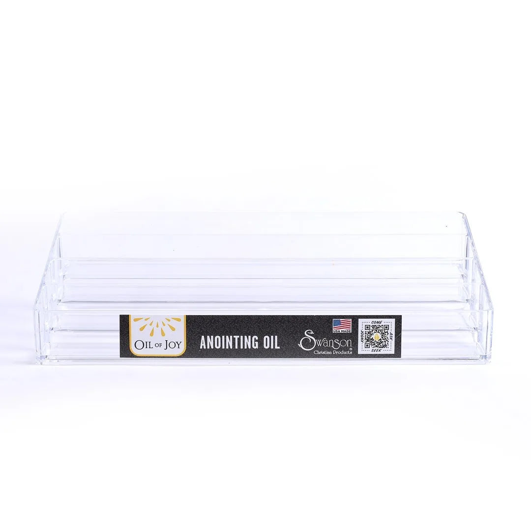 DISPLAY OIL/LIP BALM SLANTED 4-TIER