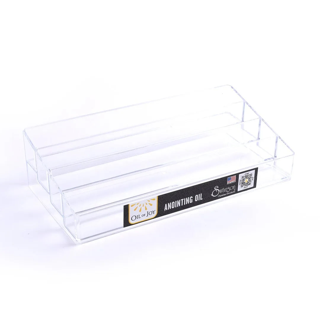 DISPLAY OIL/LIP BALM SLANTED 4-TIER