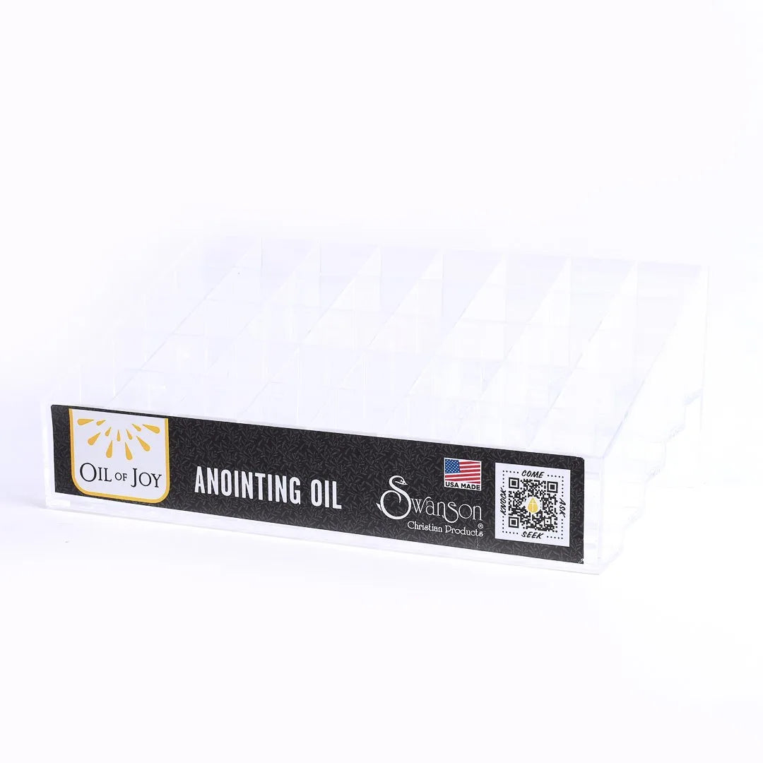 DISPLAY OIL/LIP BALM SLANTED 40-SLOT