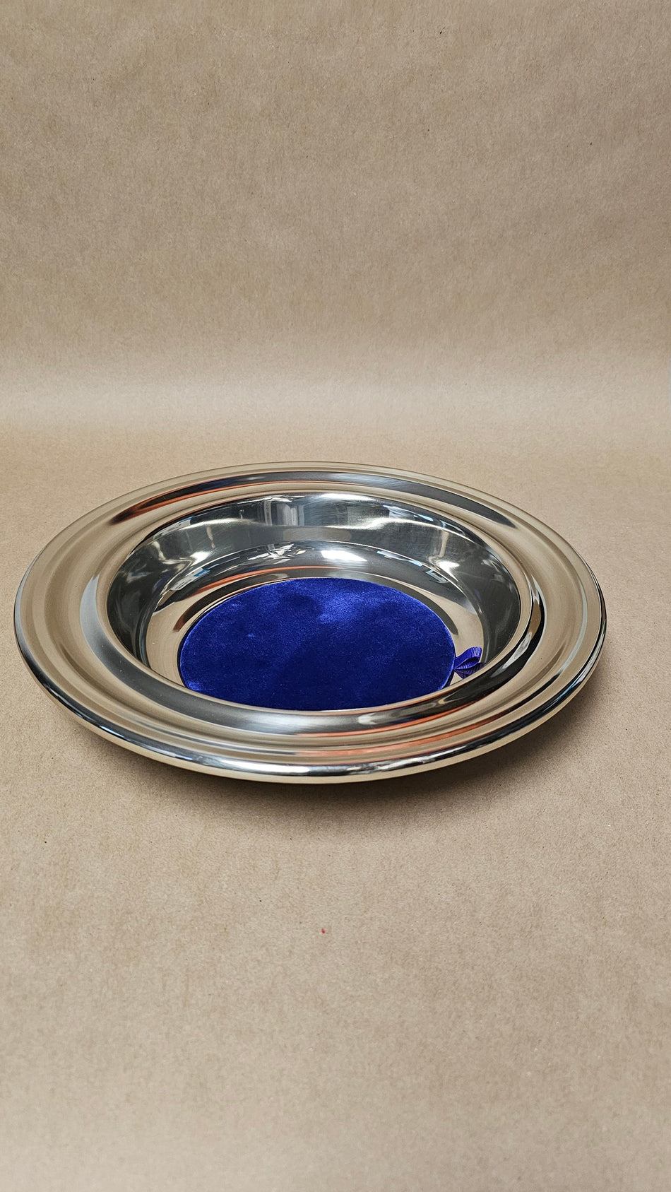 Deluxe Metal Offering Plate - Bio-Khrome