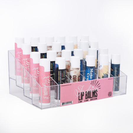 LIP BALM DISPLAY 4 EA OF 6 ASSORTMENT 24