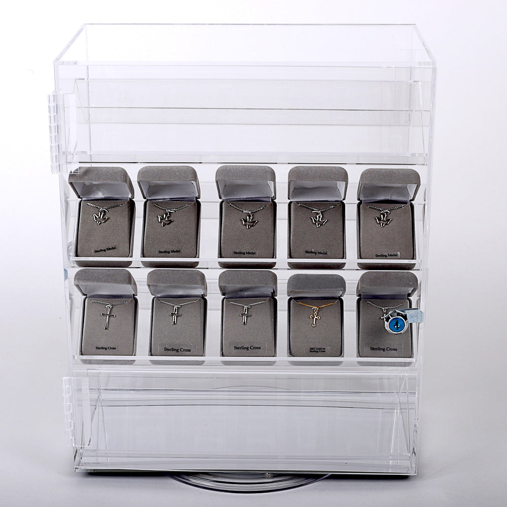 JEWELRY COUNTER DISPLAY 2 SIDE