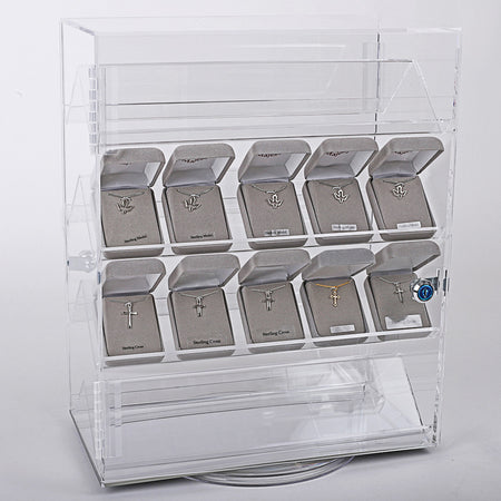 JEWELRY COUNTER DISPLAY 2 SIDE