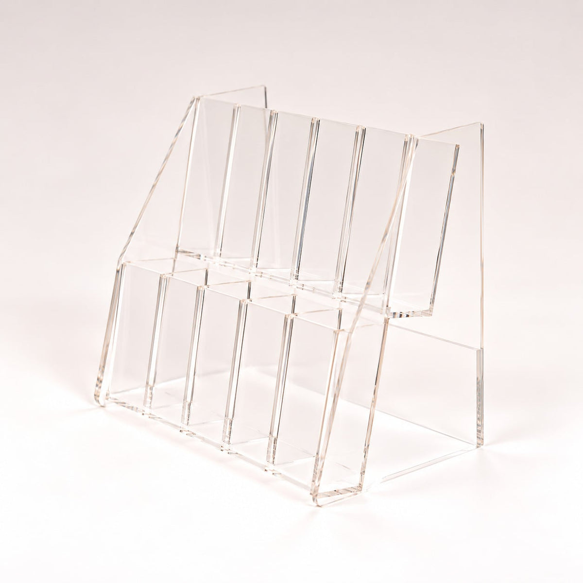 10-Slot Clear Acrylic Nail File Display by Swanson Christian Products, product view 2