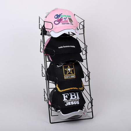 CAP TOWER BLACK 4 TIER