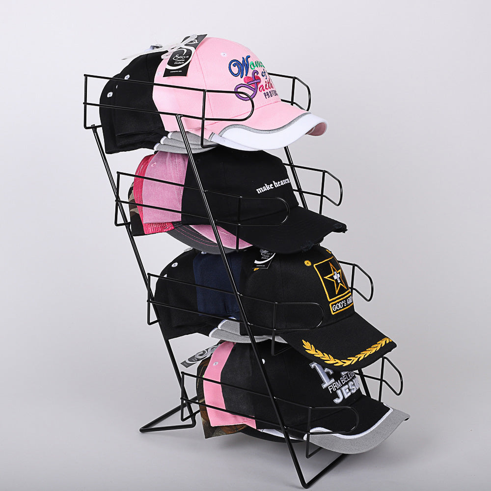 CAP TOWER BLACK 4 TIER