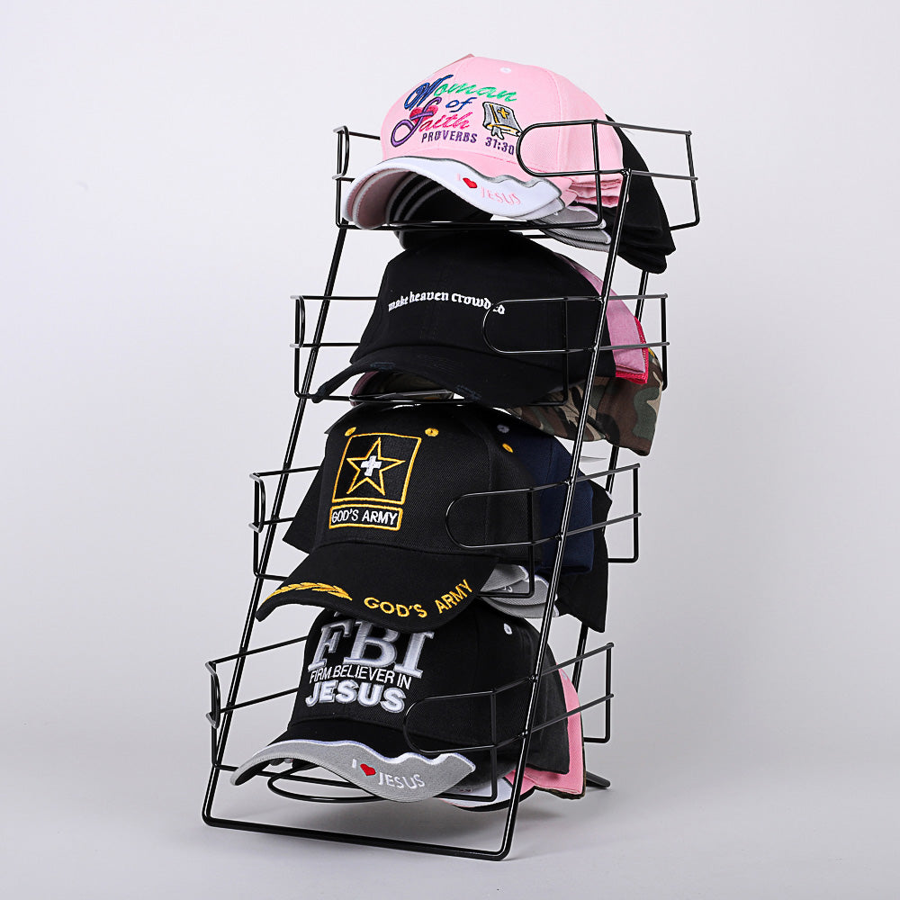 CAP TOWER BLACK 4 TIER