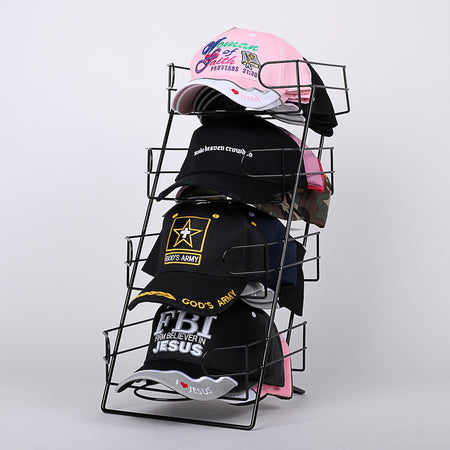 CAP TOWER BLACK 4 TIER