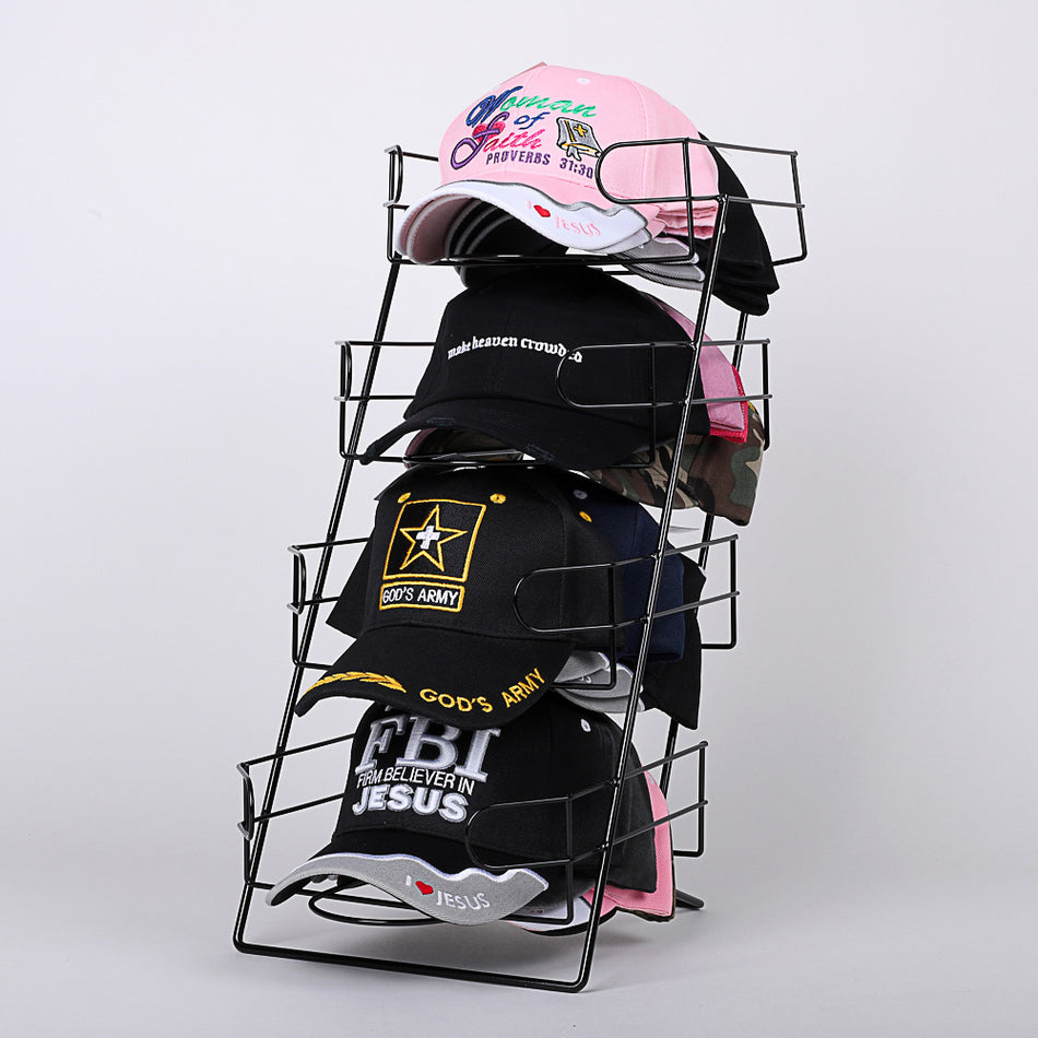 CAP TOWER BLACK 4 TIER
