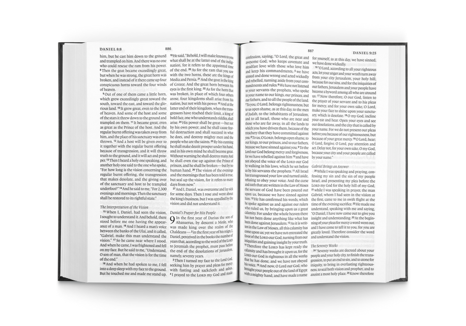 ESV Pew and Worship Bible, Large Print – Hardcover by Crossway, product view 2