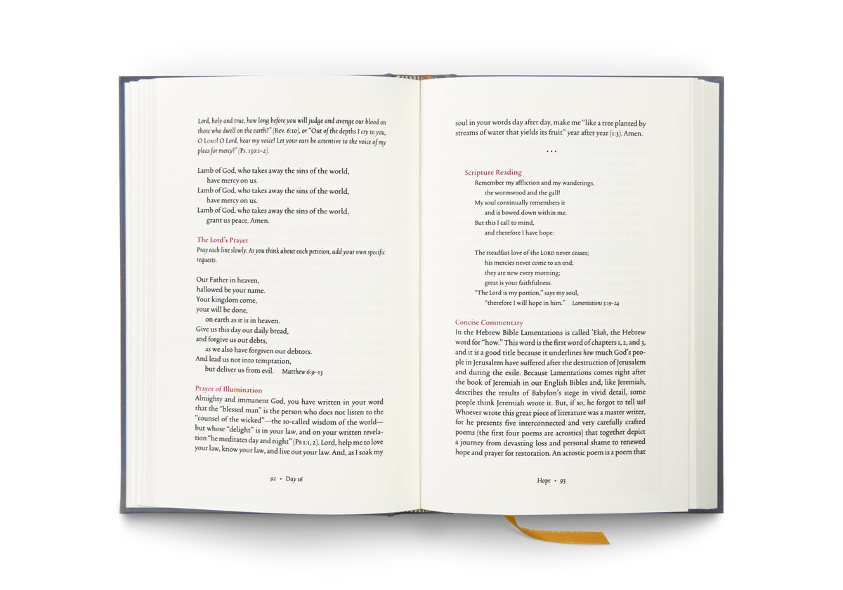 Daily Liturgy Devotional: 40 Days of Worship and Prayer by Crossway, product view 2