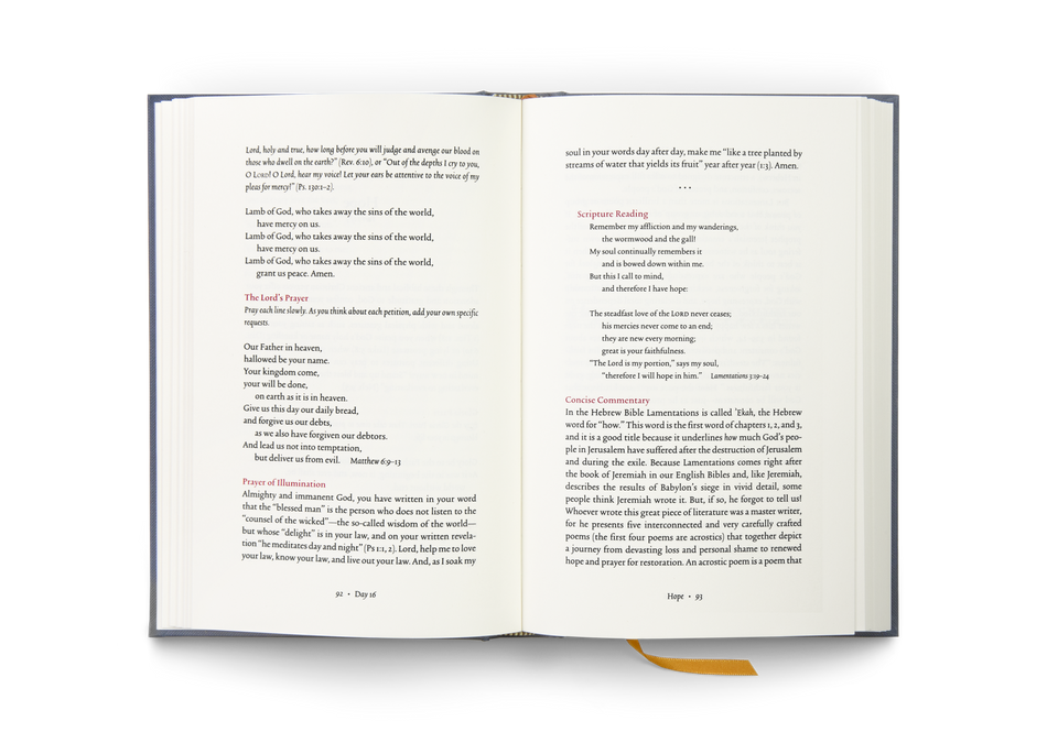 Daily Liturgy Devotional: 40 Days of Worship and Prayer by Crossway, product view 2