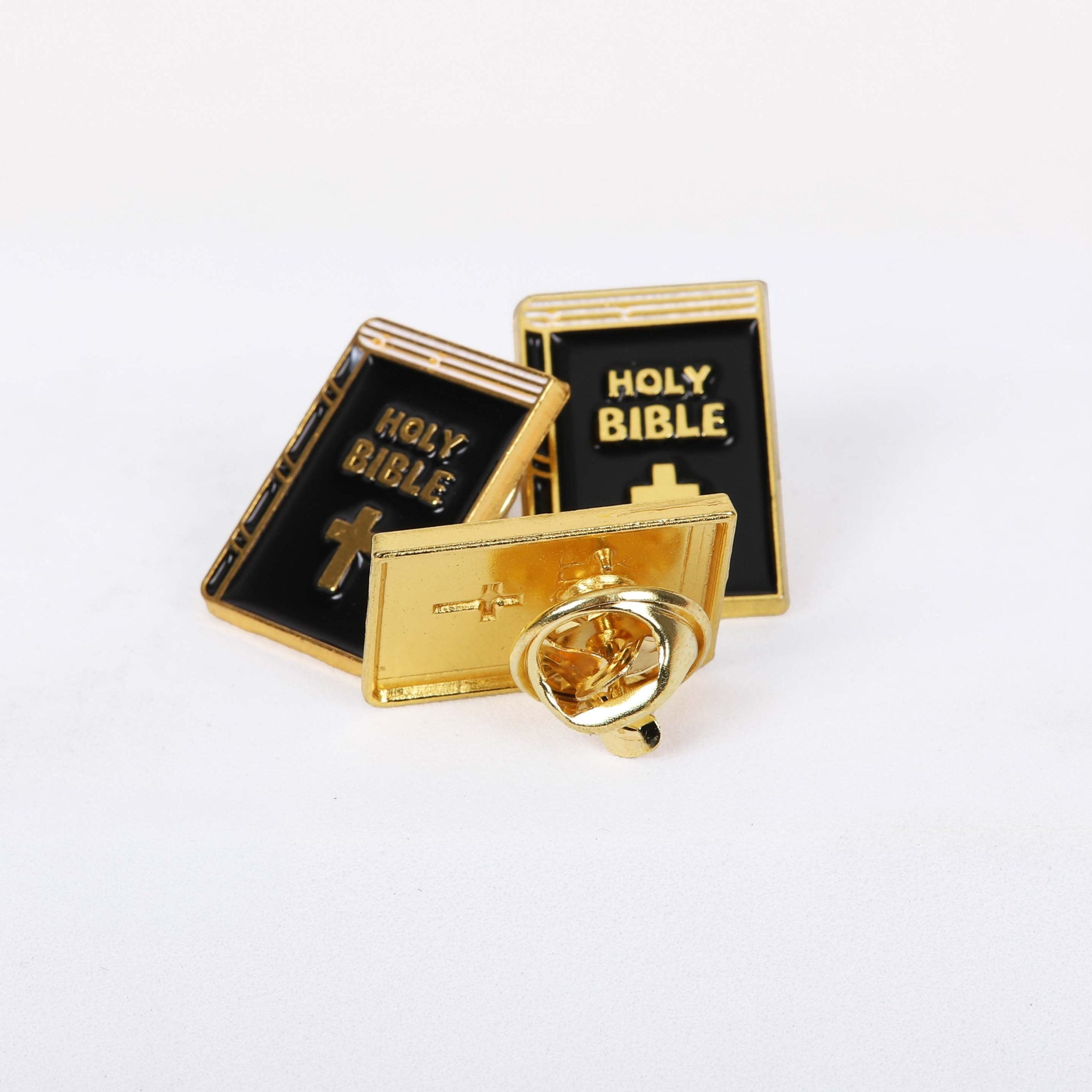 PIN ENAMEL HOLY BIBLE PK3