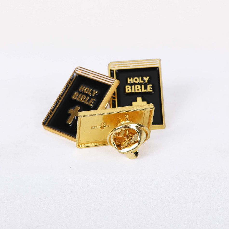 PIN ENAMEL HOLY BIBLE PK3