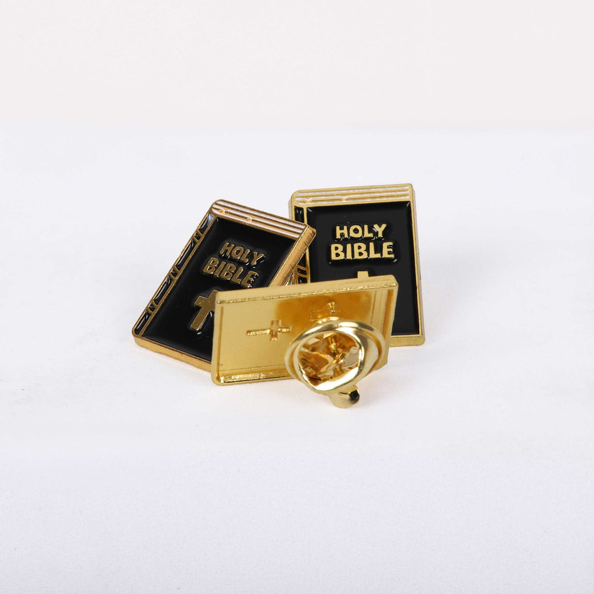 PIN ENAMEL HOLY BIBLE PK3