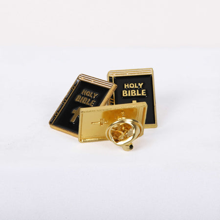 PIN ENAMEL HOLY BIBLE PK3