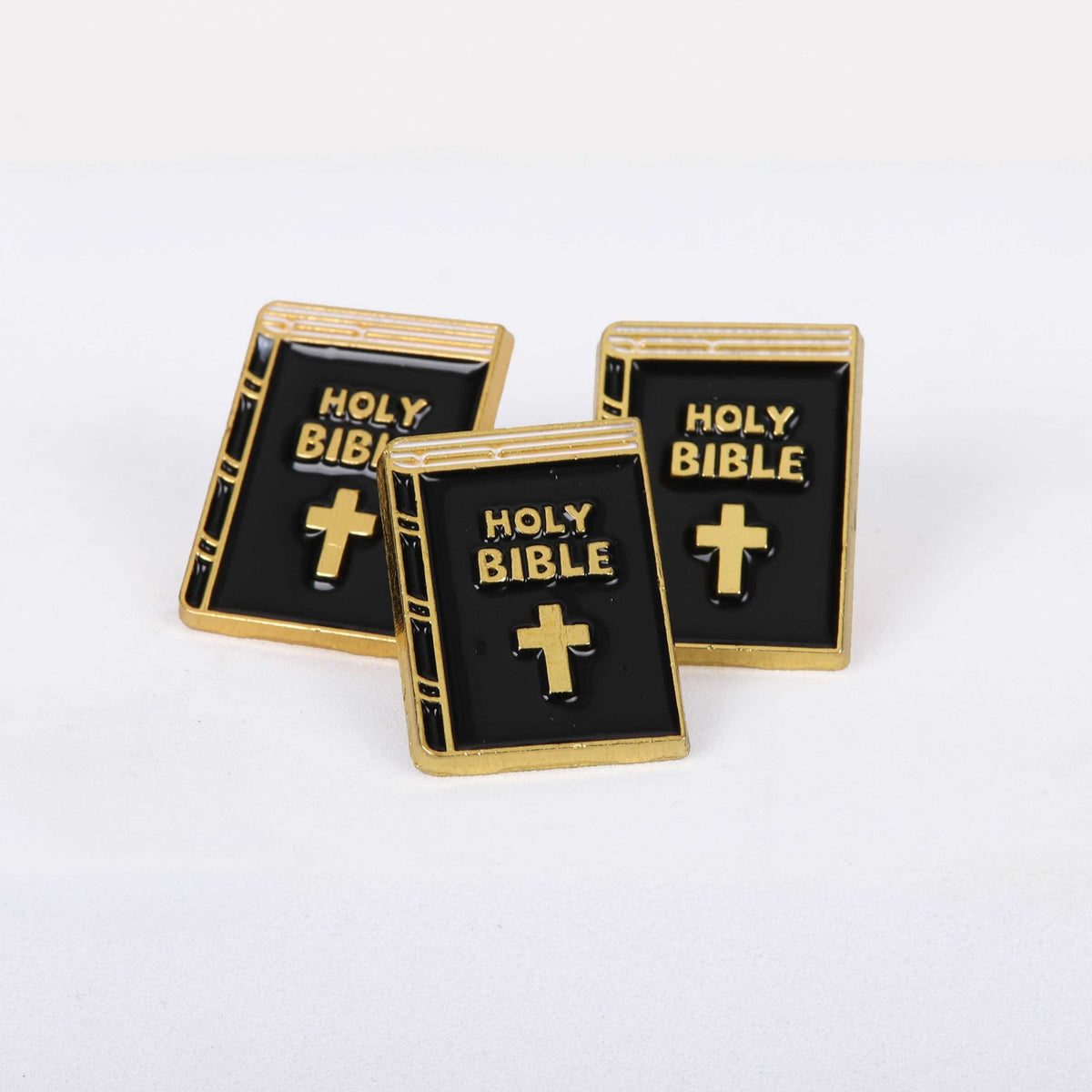 PIN ENAMEL HOLY BIBLE PK3