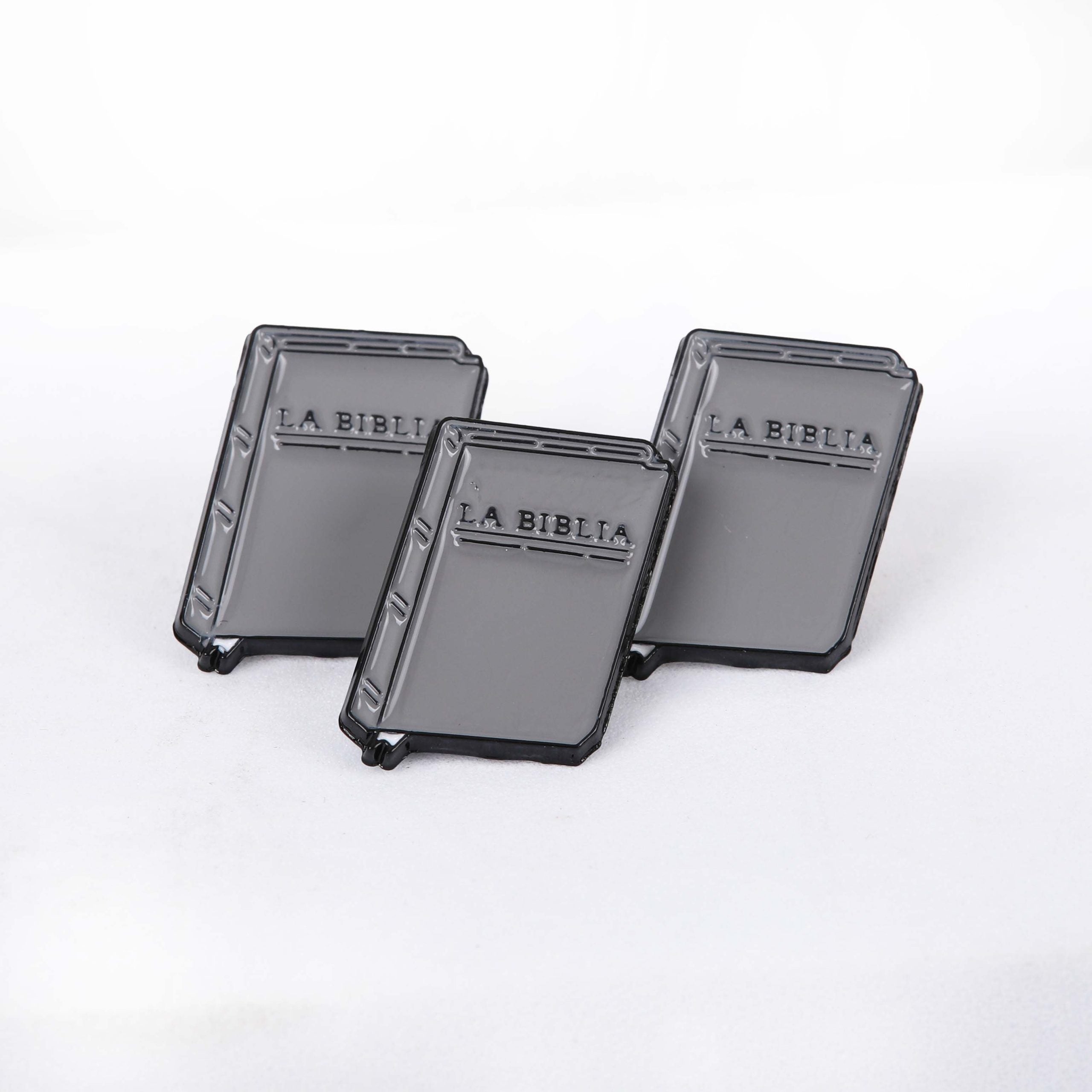 PIN ENAMEL HOLY BIBLE SPANISH PK3