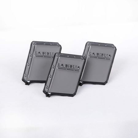 PIN ENAMEL HOLY BIBLE SPANISH PK3