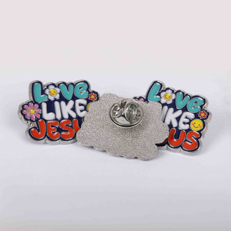 PIN ENAMEL LOVE LIKE JESUS PK3