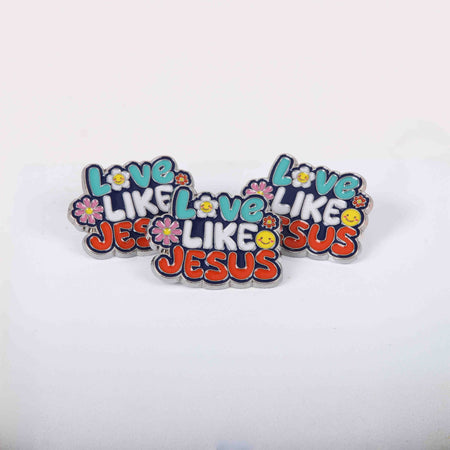 PIN ENAMEL LOVE LIKE JESUS PK3