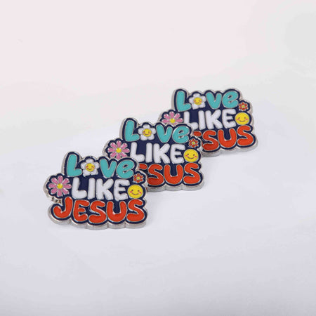 PIN ENAMEL LOVE LIKE JESUS PK3