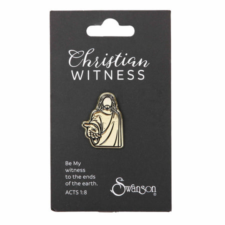 PIN ENAMEL JESUS REACHING OUT PK3