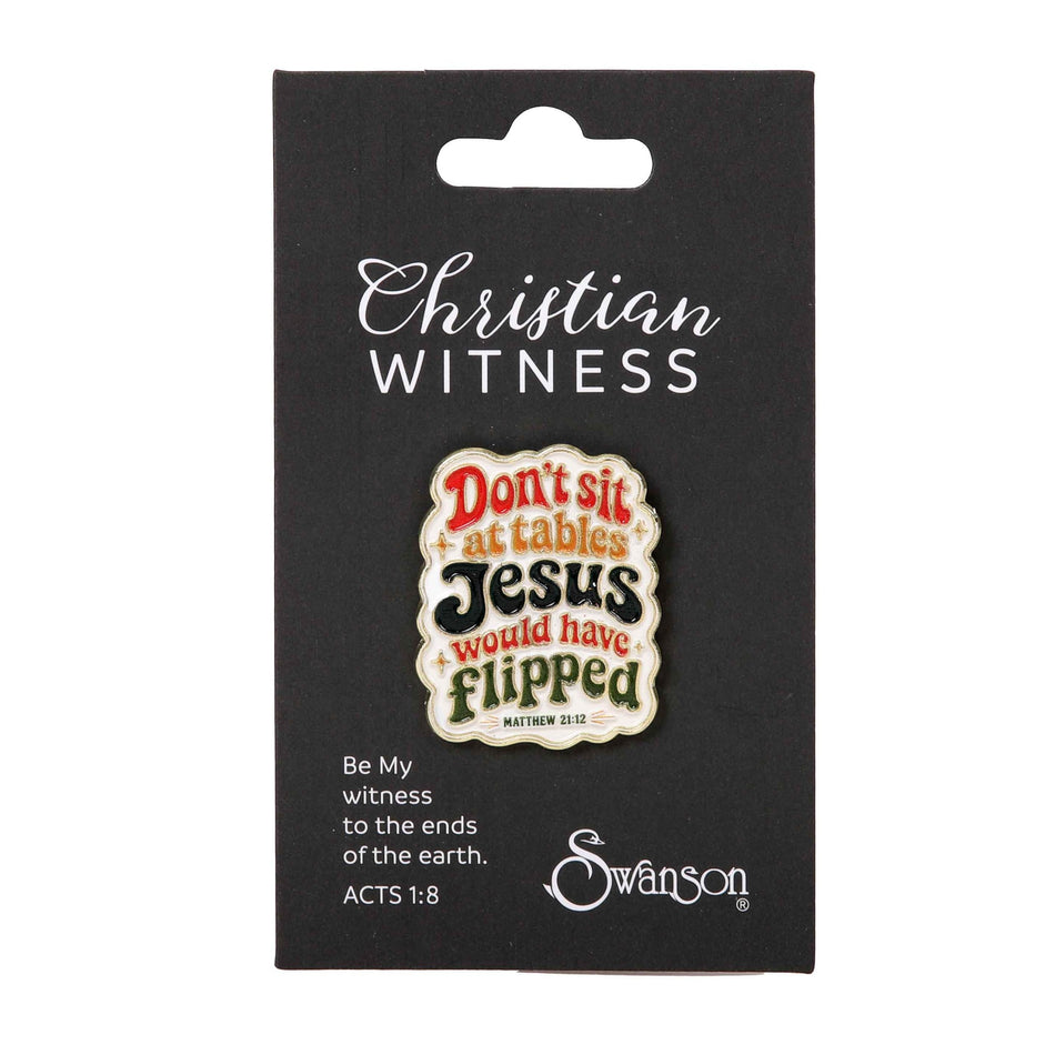 PIN ENAMEL MATTHEW 21:12 PK3