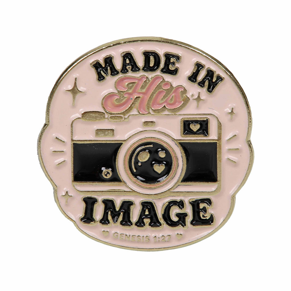 PIN ENAMEL MADE IN HIS IMAGE PK3