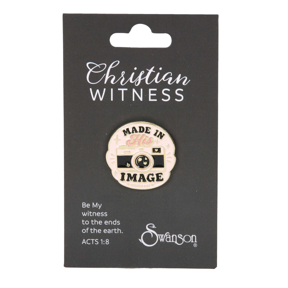PIN ENAMEL MADE IN HIS IMAGE PK3