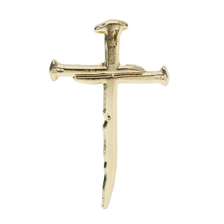 PIN ENAMEL CROSS OF NAILS PK3