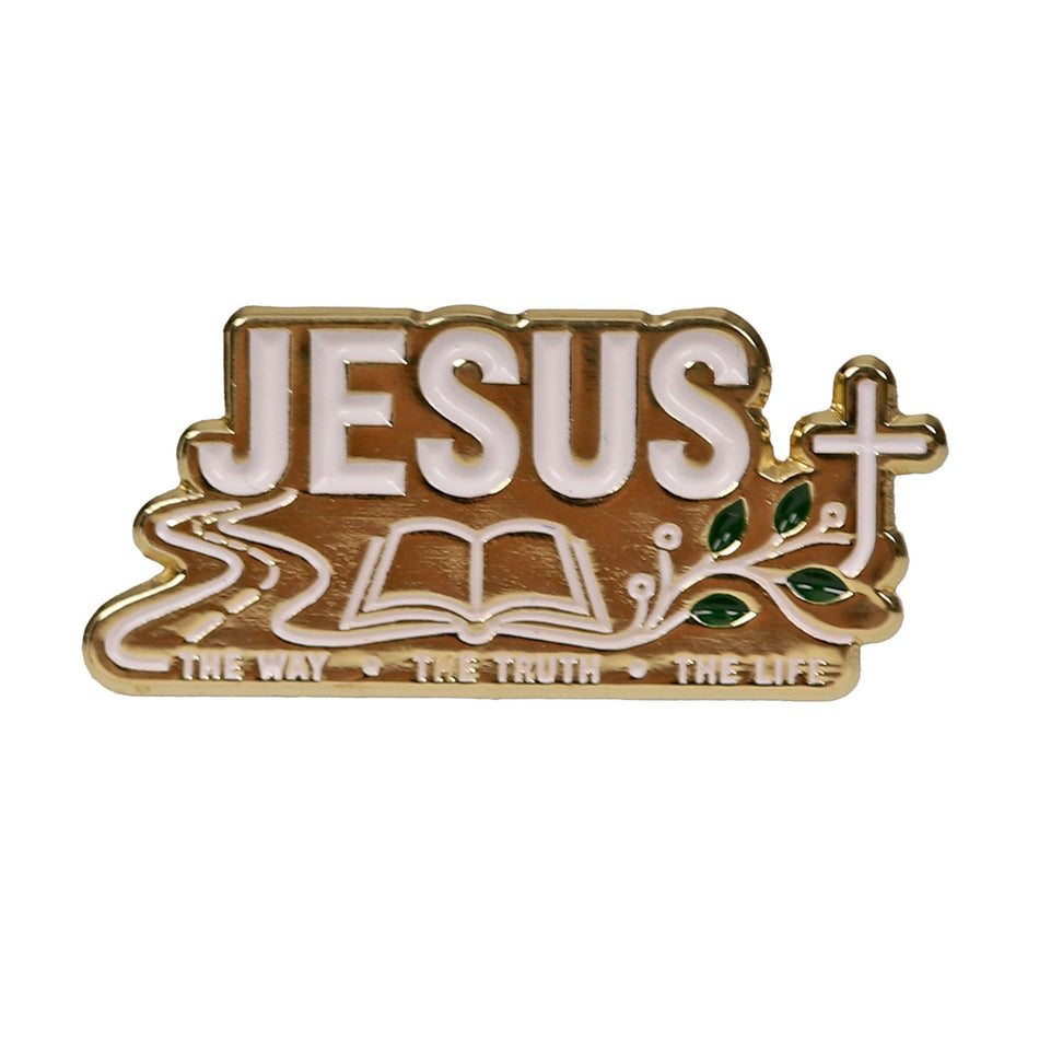PIN ENAMEL  THE WAY THE TRUTH THE LIFE PK3
