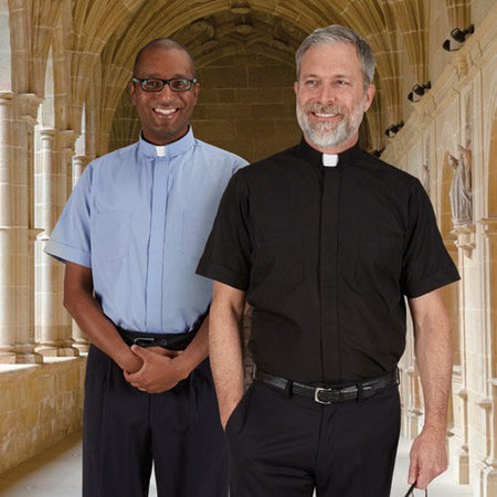 Summer Comfort Shirt SS – Medium Blue, 18.5 by Christian Brands, product view 2