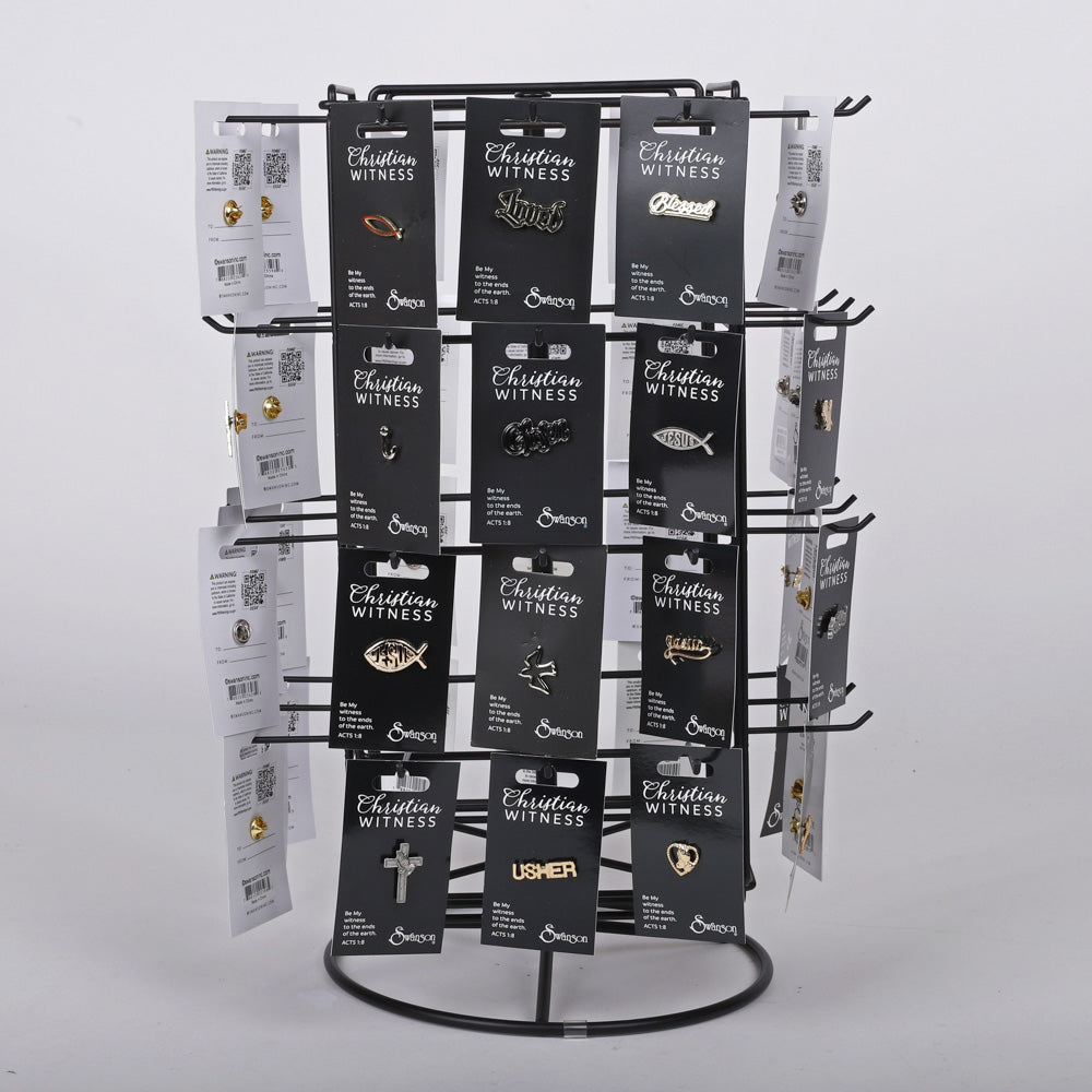 LAPEL PINS ASSORTMENT DISPLAY 283