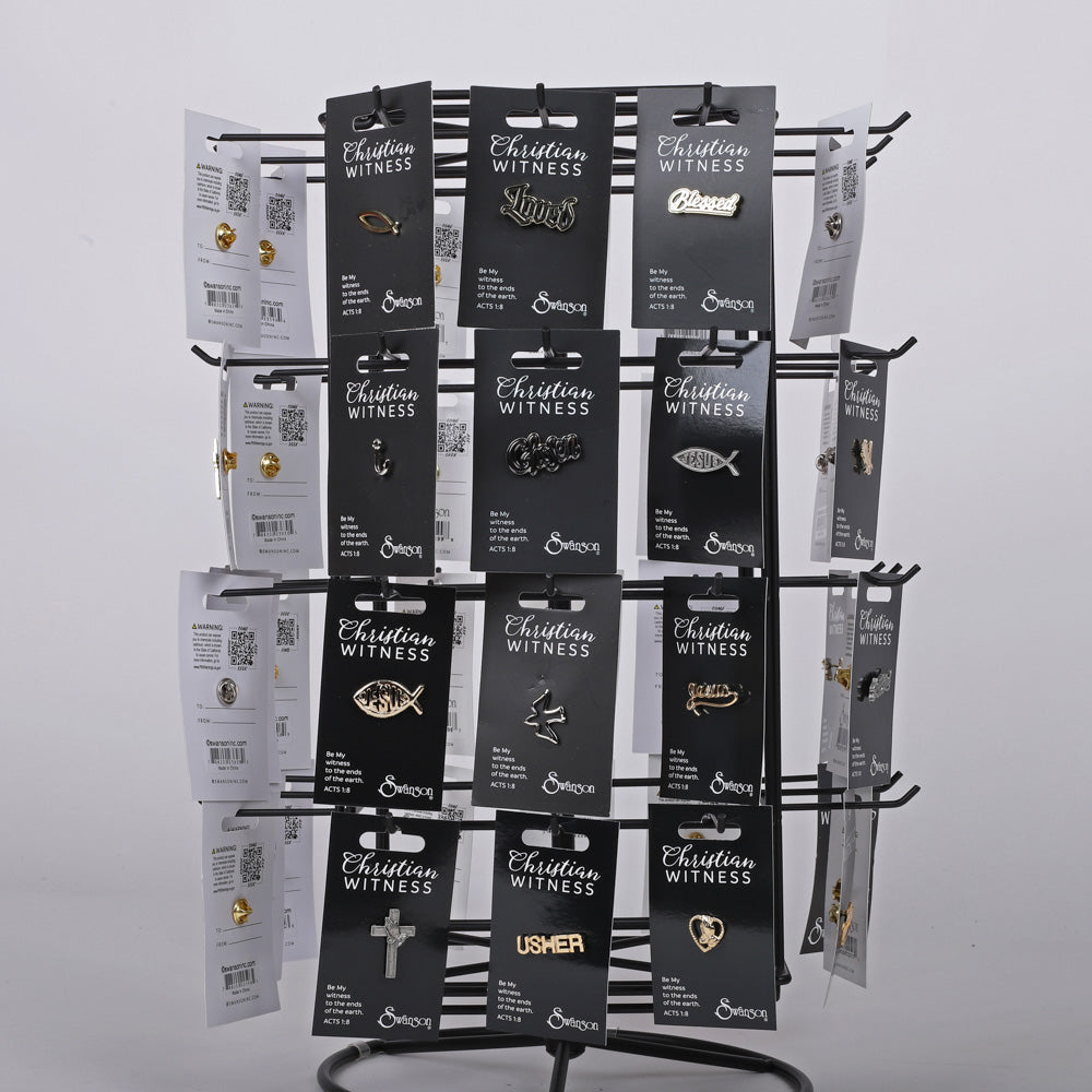 LAPEL PINS ASSORTMENT DISPLAY 283