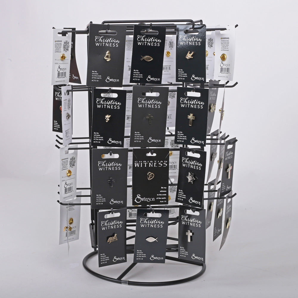 LAPEL PINS ASSORTMENT DISPLAY 283