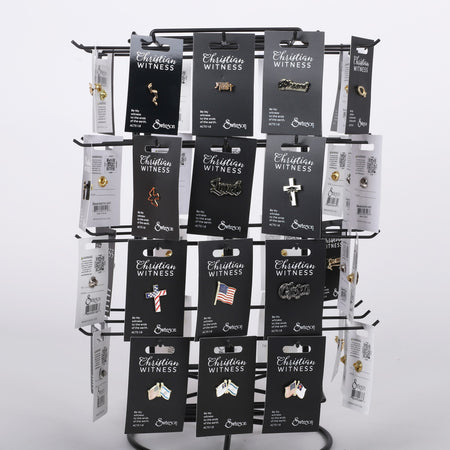 LAPEL PINS ASSORTMENT DISPLAY 283