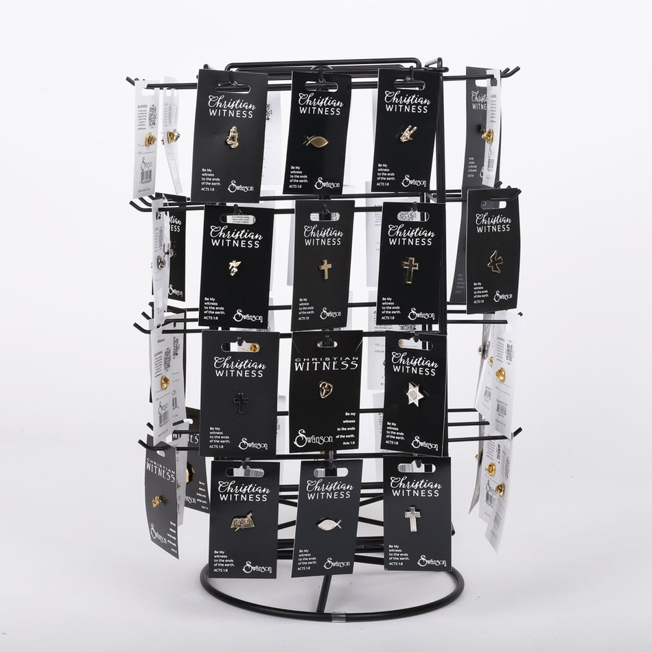 LAPEL PINS ASSORTMENT DISPLAY 283