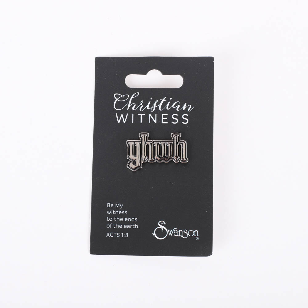 LAPEL PIN YHWH SILVER PK3