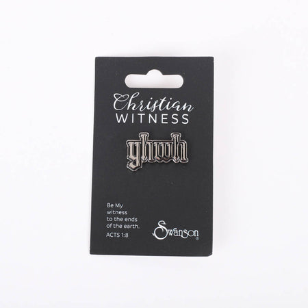 LAPEL PIN YHWH SILVER PK3