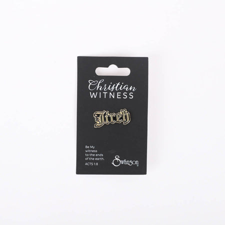 Jireh Gold and Black Lapel Pins - Pack of 3 by Swanson Christian Products, product view 2